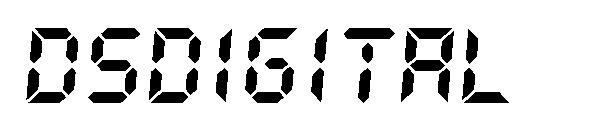 dsdigital字体