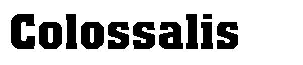 Colossalis字体