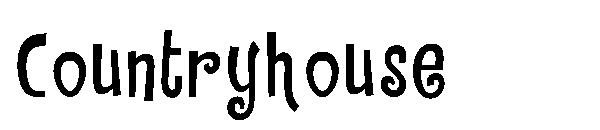 Countryhouse字体