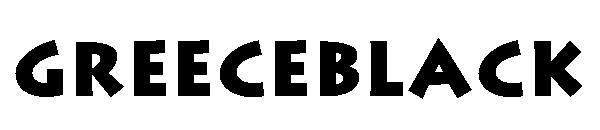 GreeceBlack字体