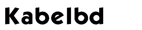 Kabelbd字体