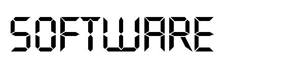 Software字体