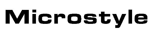 Microstyle字体