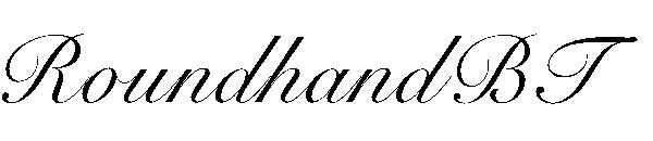 RoundhandBT字体