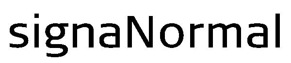 signaNormal字体