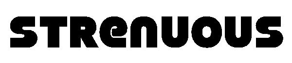 Strenuous字体