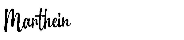 Marthein字体
