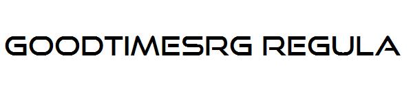GoodTimesRg Regula字体