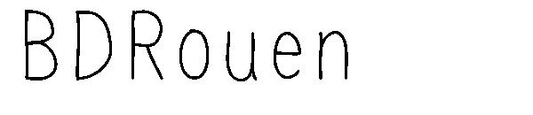 BDRouen字体