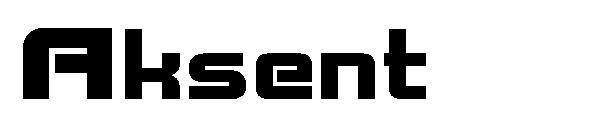 Aksent字体