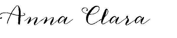 Anna Clara字体
