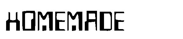 Homemade字体
