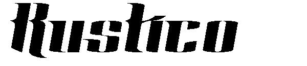 Rustico字体
