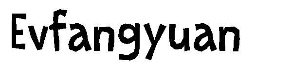 Evfangyuan字体