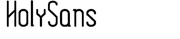 HolySans字体
