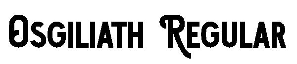 Osgiliath Regular字体