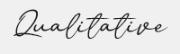 Qualitative字体