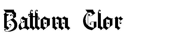 Battom Glor字体