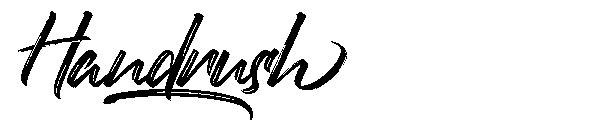 Handrush字体