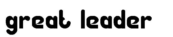 Great Leader字体