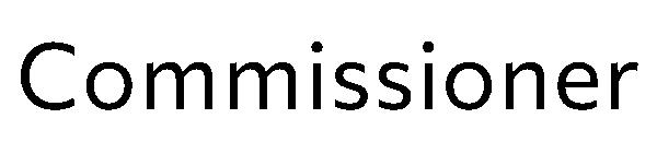Commissioner字体