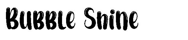 Bubble Shine字体