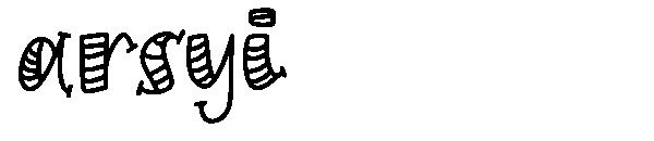Arsyi字体