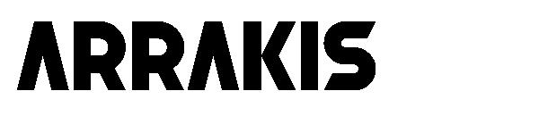 arrakis字体