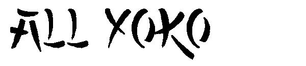 All Yoko字体
