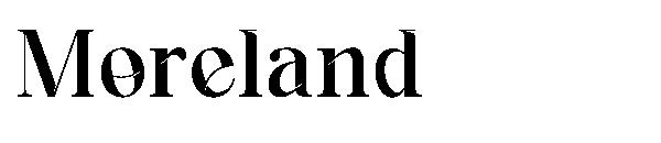 Moreland字体