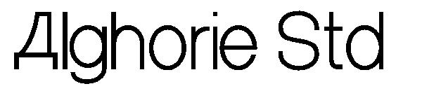 Alghorie Std字体