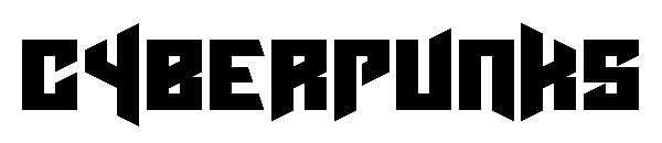 cyberpunks字体