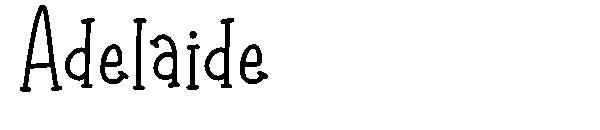 Adelaide字体