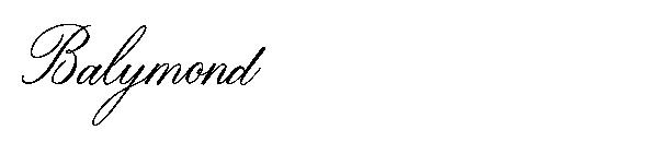 Balymond字体
