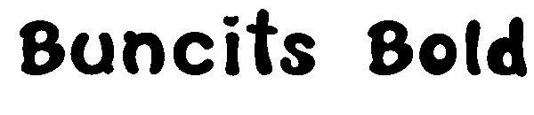 Buncits Bold字体