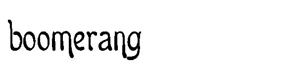 boomerang字体