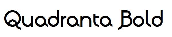 Quadranta Bold字体