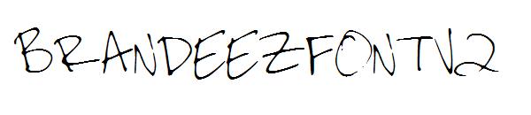 BRANDEEZFONTV2字体