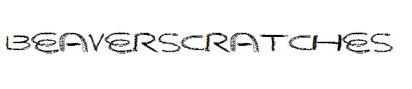 BeaverScratches字体