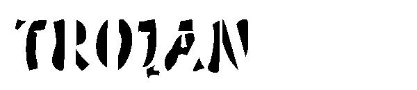 TROJAN字体