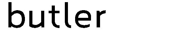butler字体