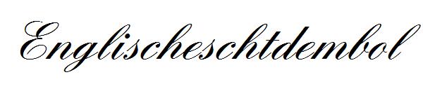 Englischeschtdembol字体