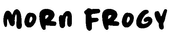 Morn Frogy字体