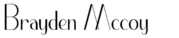 Brayden Mccoy字体