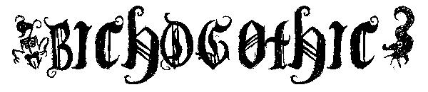 (BichOGothic)字体