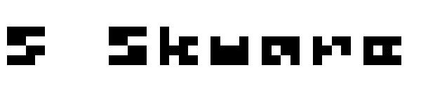 5 Skware字体