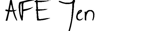 AFE Jen字体