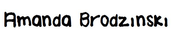Amanda Brodzinski字体