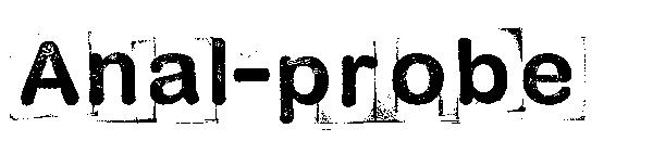Anal-probe字体