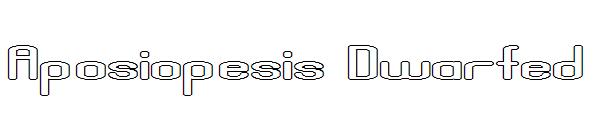 Aposiopesis Dwarfed字体